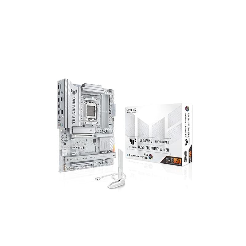 ASUS TUF Gaming B850-PRO WiFi7 Neo, Carte mère AMD ATX, 14+2+1 Phases d'alimentation, Emplacement DDR5, PCIe 5.0 Ready, 3 emplac