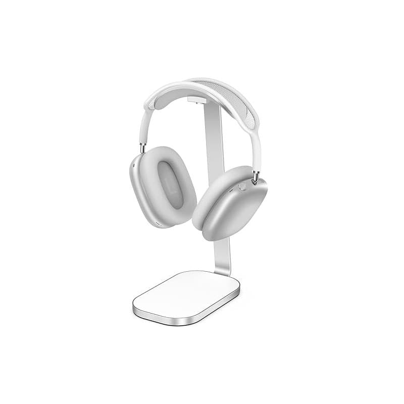 VICHYIE Support Casque, Repose Casque Lourd pour AirPods Max, Accessoires Bureau pour Casque Audio, Fabriqué en Aluminium, ABS e