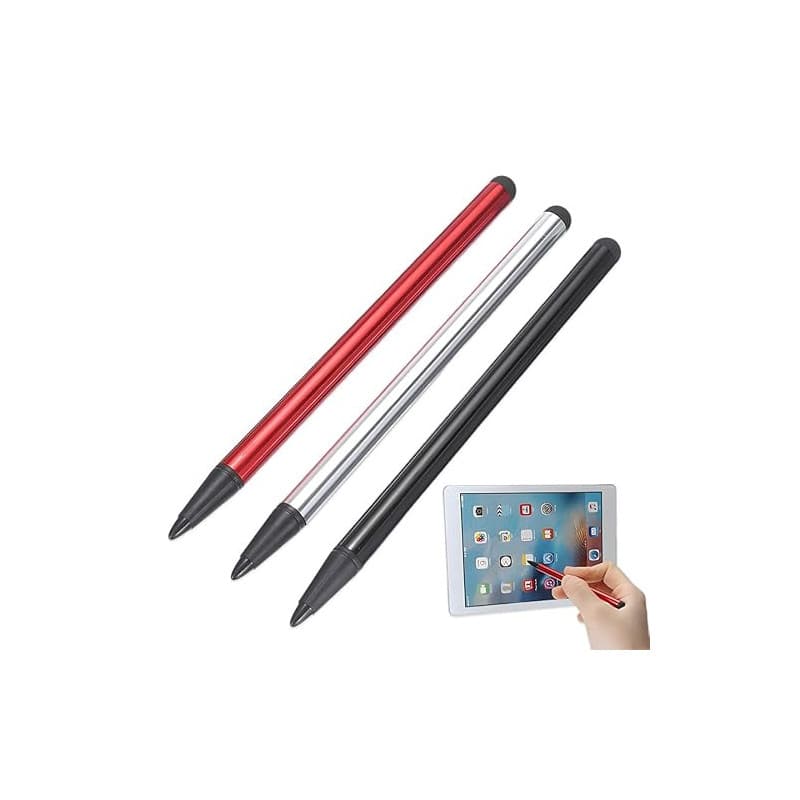 WeddHuis Stylets Universels Capacitifs, Pack de 3 Pièces, Haute Précision avec Pointe Fine, pour Téléphone Portable, Compatible