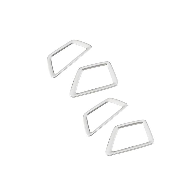VGOL Lot de 2 Grilles d'aération pour Tableau de Bord de Voiture Compatible avec Peugeot 3008 3008GT 5008 (2017-2021)