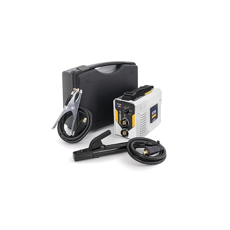 GYS, GYSMI 160P, Poste à Souder à l'Électrode Enrobée 160A Monophasé 230V (MMA), Arc Force, Antisticking, Hot Start, Avec Valise