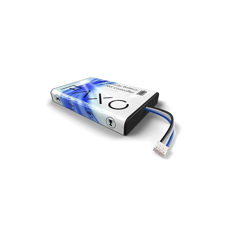 Batterie Li-ION Haute Performance 9500mWh 2600mAh pour contrôleur PS5, 66% d'endurance en Plus (capacité), réglage du contrôleur