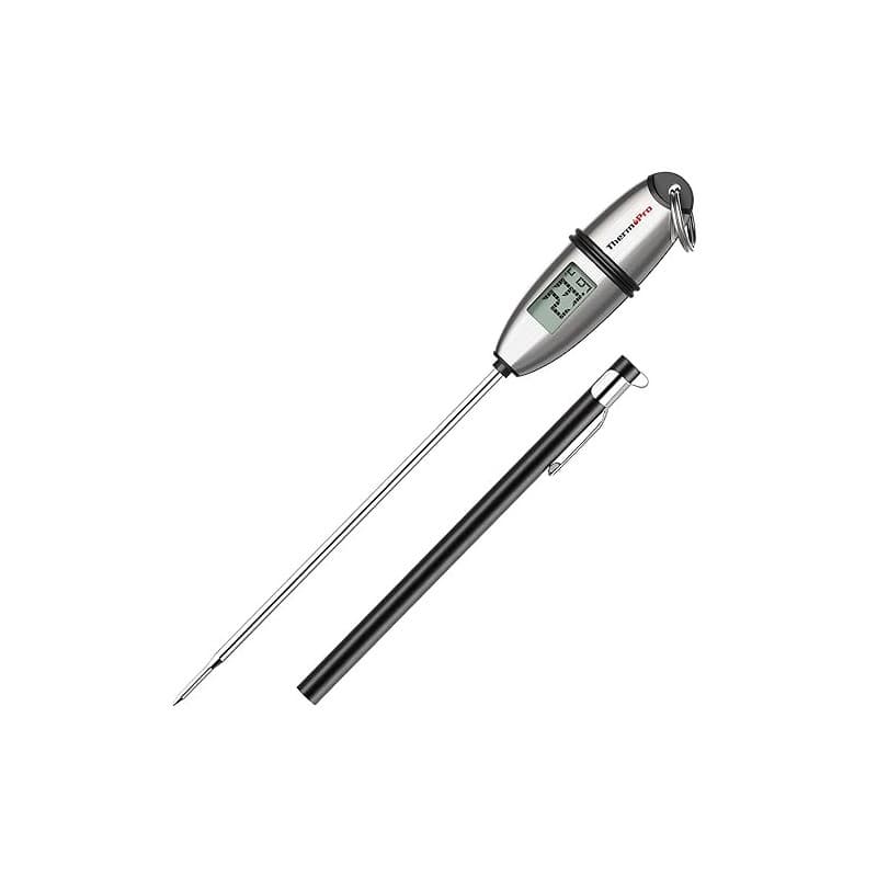 ThermoPro TP02S Thermometre Cuisine Patisserie Numérique 3 Secondes Instantané pour Boissons Chaudes Lait Les Confiseries Sucre