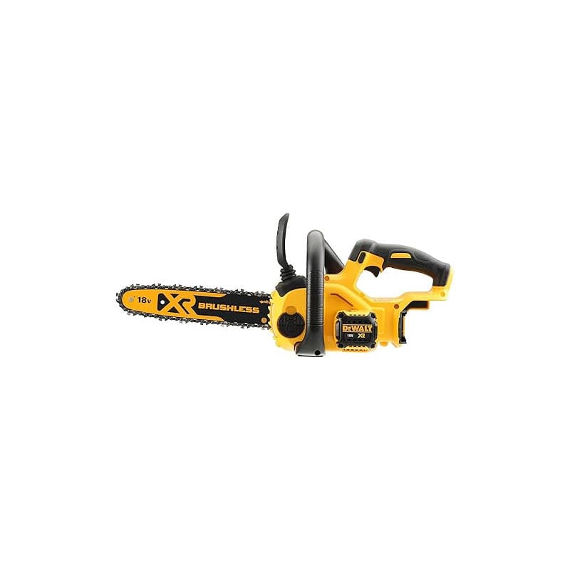 DEWALT - Tronçonneuse Compacte Brushless XR 18V 30cm, Outil Seul, DCM565N-XJ