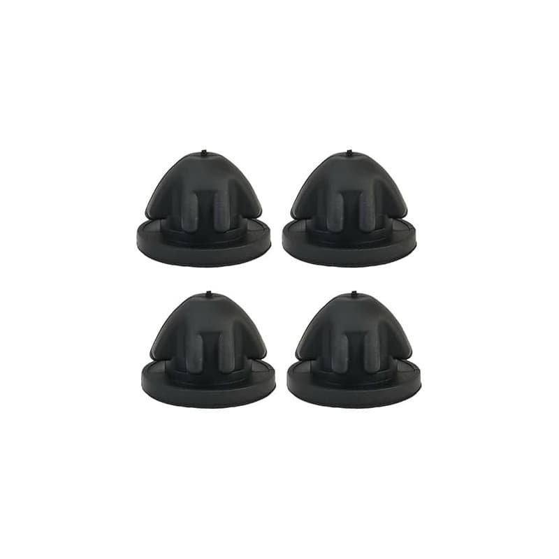 4 Pièces Silentblocs en Caoutchouc pour Cache-Moteur BMW - Résistants aux Hautes Températures, Compatibles avec les Séries 1/2/3