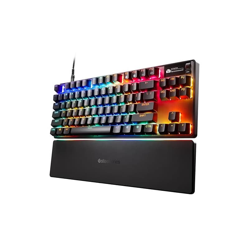 SteelSeries Apex Pro TKL Gen 3 – Commutateurs magnétiques analogiques OmniPoint 3.0, préréglages automatiques Quickset (Rapid Tr