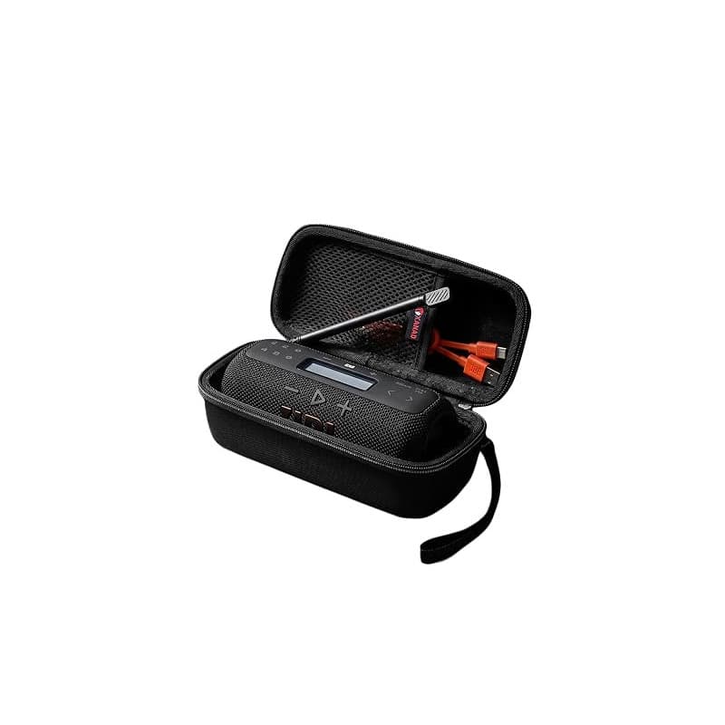 XANAD Étui Transport Rigide pour JBL Tuner 2 Tuner 3 Enceinte Radio Portable Bluetooth avec Radio(Noir) | Compatible avec JBL Tu