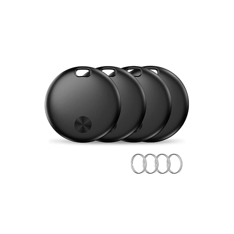 Smart Air Traceur Tag, Compatible avec Apple Find My (iOS Uniquement), étanche IP67, Batterie Remplaçable, Localisateur de Clés/