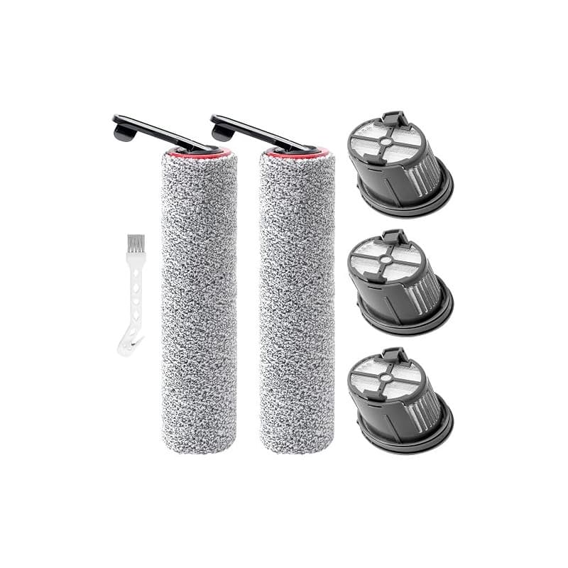 KiimSin accessoires pour Dreame H14, H14 Pro, H14 Dual Pièces de rechange pour aspirateur eau et poussière, 2 brosse rotative +