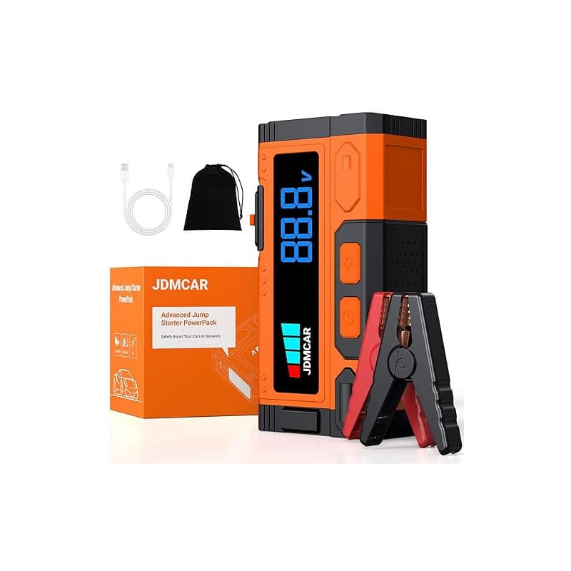 JDMCAR Booster Batterie Voiture ???????????????????????? - ????????.???????? Démarreur Batterie Voiture (jusqu'à10,0L Gaz/9,0L D