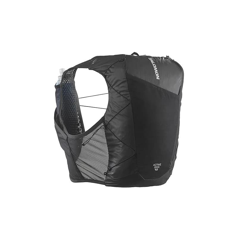Salomon Active Skin 12 Set, Poches Poitrine faciles à hydrater, Confort SensiFit de précision, Rangement optimisé pour Les senti