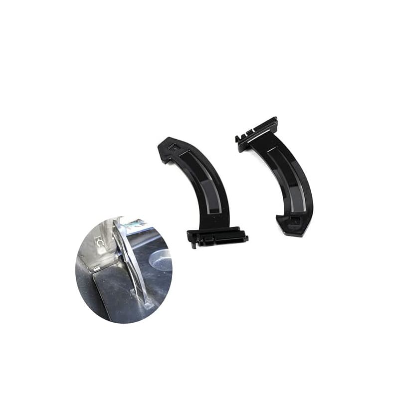 VHEUHZ 2x SUPPORT DE GUIDE DE CHARNIÈRE DE BOÎTE À GANTS Compatible avec VAUXHALL OPEL Astra G 5114275 Zafira A 93176476