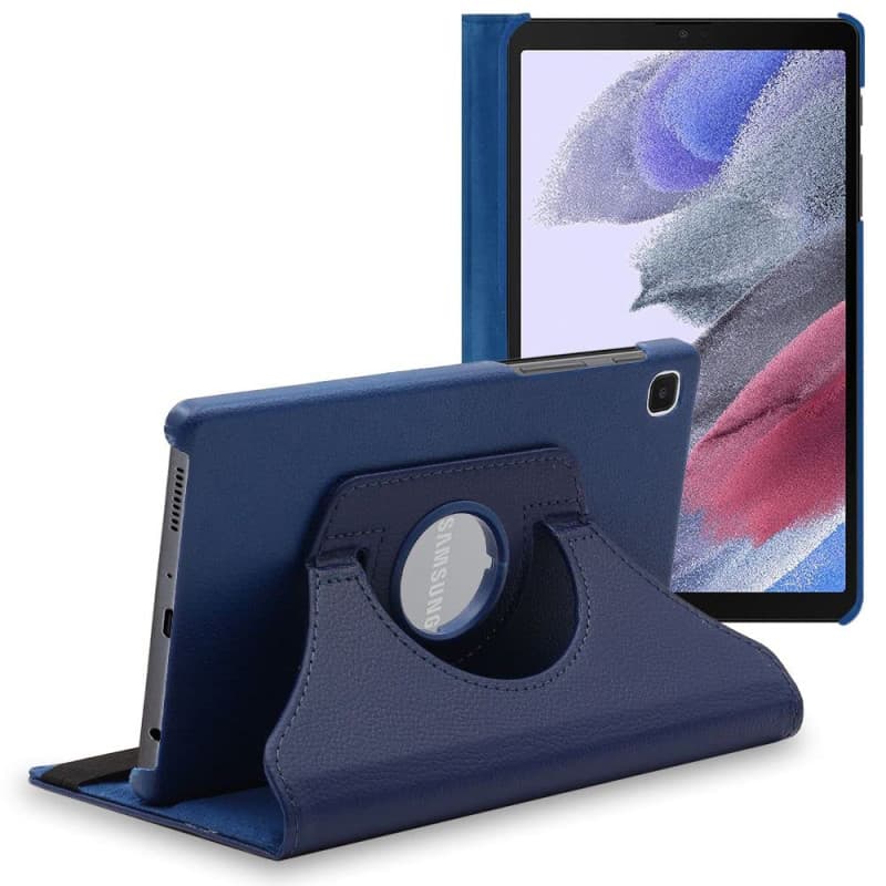 ebestStar - Coque pour Samsung Galaxy Tab A7 Lite 8.7 T220 T225, Etui Rotatif 360, Housse Protection PU Cuir, Bleu Foncé