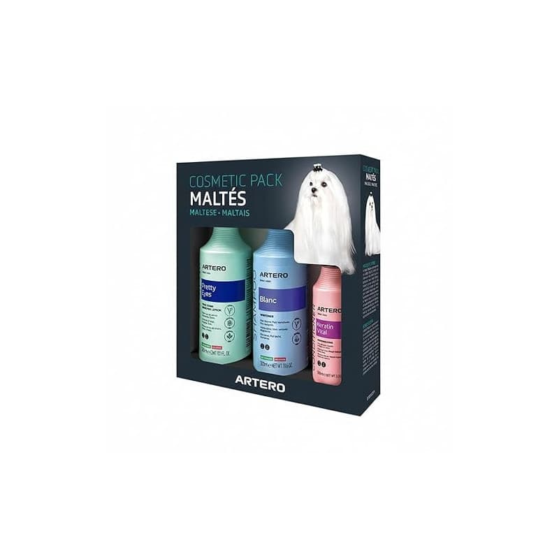 Artero Pack complet pour l'hygiène de votre chien (bichon maltais)