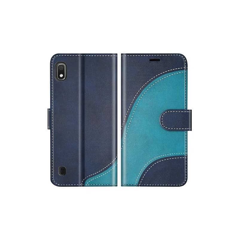 BoxTii Coque pour Galaxy A10 / Galaxy M10, Portefeuille Etui en Cuir PU, Magnétique Protection Housse Coque pour Samsung Galaxy