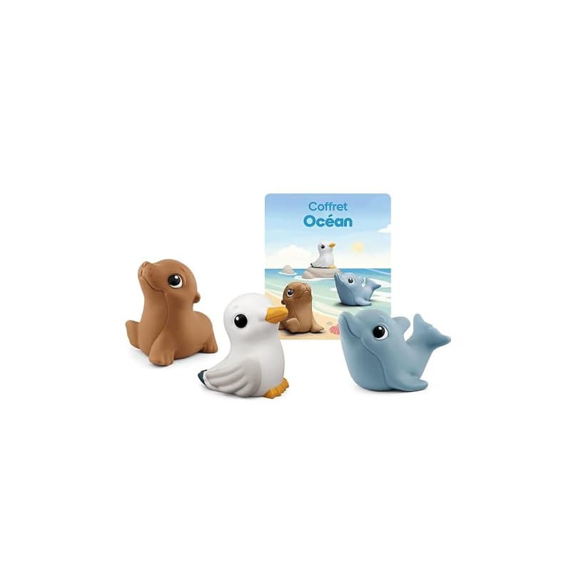 tonies Figurines Mes Premiers sous l'océan Personnages Audio pour conteuse Toniebox 2, 1 an et Plus - boîte à Histoires Vendue s