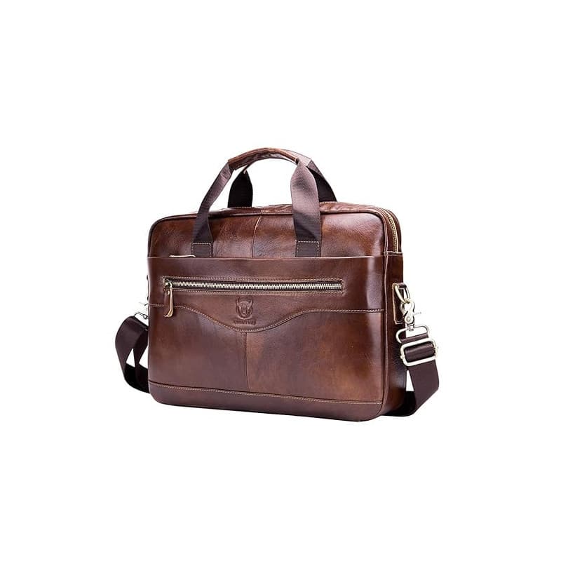 Xieben Sac à bandoulière vintage en cuir pour homme, sac à bandoulière pour voyage, affaires, sac à bandoulière, sac à bandouliè