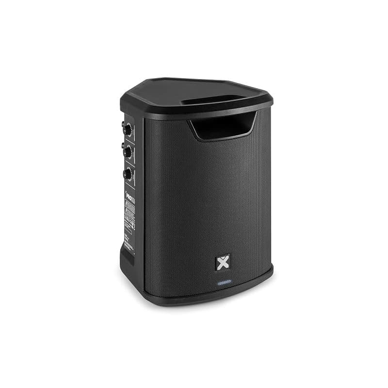 Vonyx Pro X1A Enceinte Portable BT 250W avec Batterie, Système Sono Compact avec Mixeur Intégré