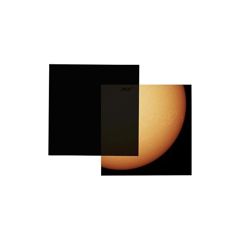 Absolute Eclipse Filtre Solaire Telescope, Jumelles et Appareil Photo | Film Solaire DIY a Decouper pour Eclipse et Photo du Sol