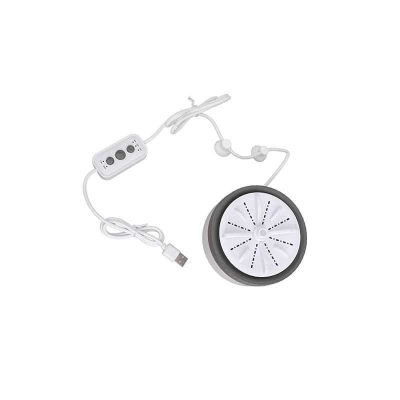 Ausi Lave-linge Turbo, Lave-linge Turbo Portable Pour Petits Vêtements, Alimenté Par USB (Gary)