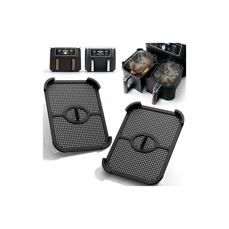 Grille Anti Projection Air Fryer pour Ninja Dual Zone MAX 9.5L AF400EU/ DZ400EU | Accessoire Airfryer pour Ninja 9.5l, Réutilisa