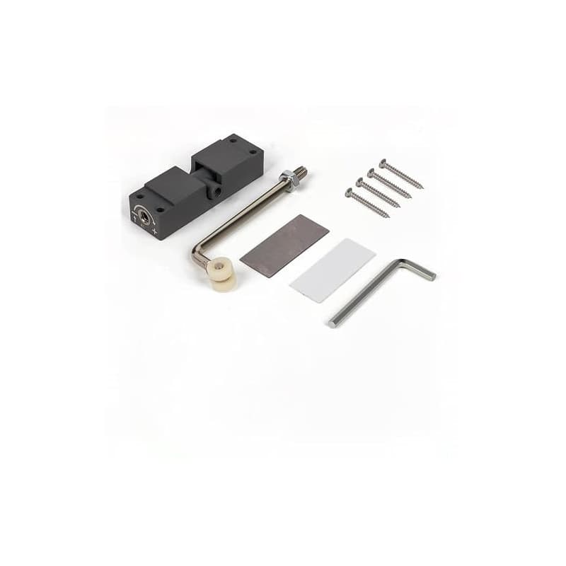 Longzhuo Ferme Porte Automatique Silencieux –Jusqu’à 68 kg – Groom de Fermeture Porte à Ressort Réglable en Acier Inoxydable – F