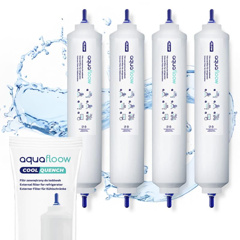 Aquafloow Cartouche Filtre à Eau Externe pour Réfrigérateurs Samsung LG Daewoo Rangemaster Beko Haier DA29-10105J, HAFEX/EXP, HA