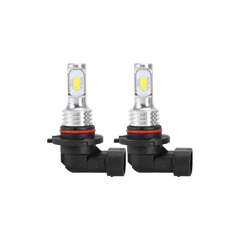 Yctze pour ampoule led 9145 2pcs H10 9145 80W 8000K Blanc LED Ampoule Antibrouillard 12-24V Remplacement Universel Ampoule de fe