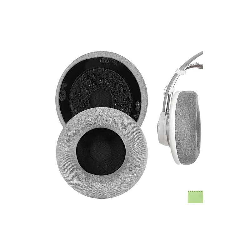 GEEKRIA Comfort Velours Oreillettes de Remplacement pour AKG K701, K702, Q701, Q702, K601, K612, K712 Casque Coussinets d'oreill
