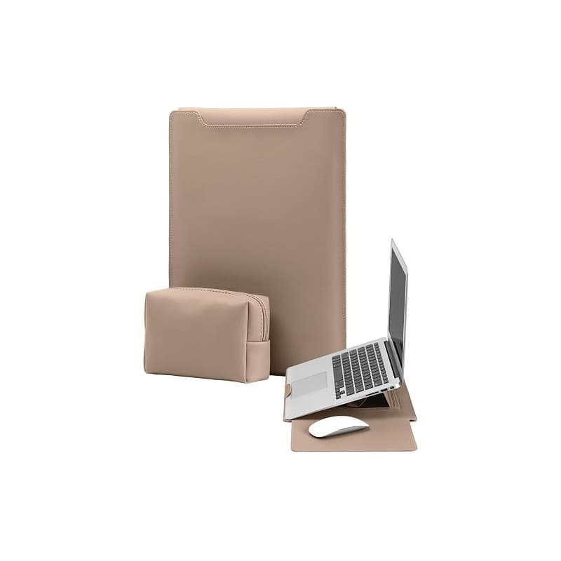 YealRed 13-14 Pouces Housse pour Laptop Pochette Support Fonction avec Macbook Neo 13 2026, MacBook Air 13 M5-M1 (2026-2018),Mac