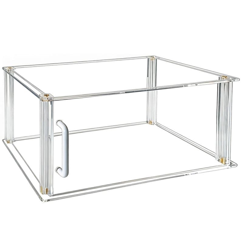 Acryvic Vitrine de boulangerie boîte à pain, acrylique vitrine de pâtisserie transparente comptoir de cuisine vitrine de nourrit