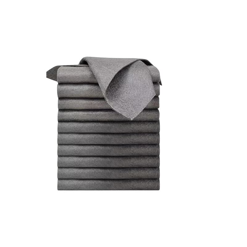 KQOZG 10 Chiffons Magiques Réutilisables en Microfibre Épaissie pour Nettoyage de Voitures, Cuisine, Vitres et Surfaces Lisses
