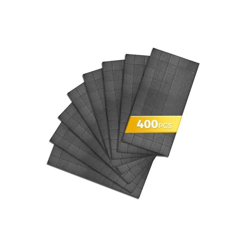 400PCS Aimants Autocollants Puissant, Plaque Magnétique Autocollantes, Petit Aimant Adhesif, Aimant Plat pour Bureau/École