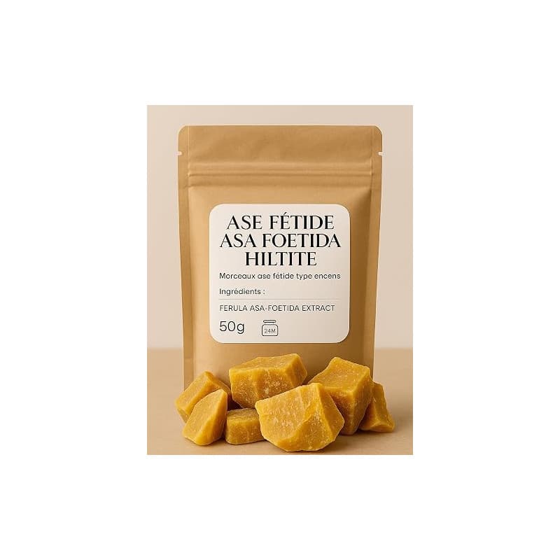 Ase Fétide - Hiltite - en Morceaux - Encens - Asafoetida - 100% Pure & Naturelle : Utilisation ésoterique et Culinaire