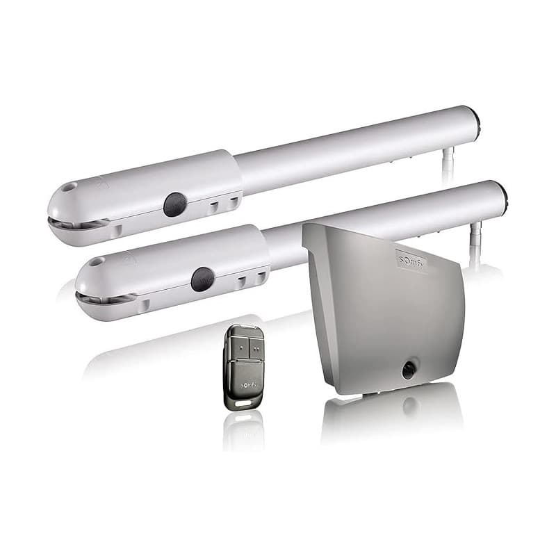 Somfy 2400780 - Kit de motorisation pour Portail battant SGS 201 RTS - Livré avec 1 télécommande Keypop - Compatible app Tahoma
