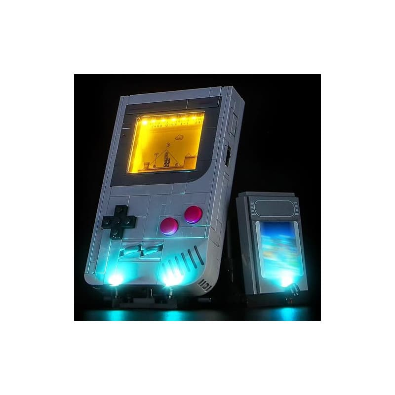 Kit d'éclairage LED compatible avec Lego Game Boy 72046 (pas de modèle), kit d'éclairage décoratif compatible avec le modèle de