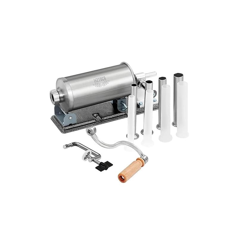 MZTOGR Remplissage de saucisses – Machine de cuisine horizontale en acier inoxydable faite maison pour remplir la viande (MZ-HOR