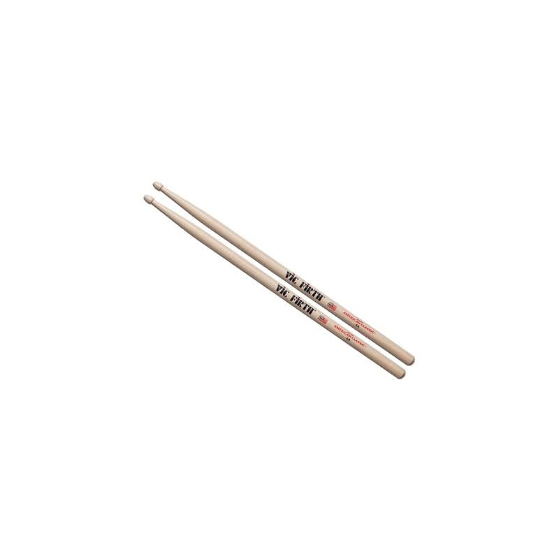 Vic Firth PVF 5A Baguette pour Batterie American Classic Hickory Olive Bois 5A