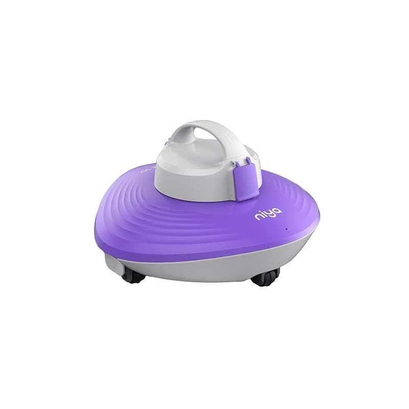 Niya Sonar 10 Robot Aspirateur de Piscine sans Fil, Nettoyage du Fond, 60Min d'Autonomie, Système de Filtration Fine, pour Pisci