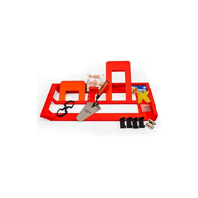 Bricky Pro - Kit d'aide à la construction d'un mur standard 10,16 cm, 15,24 cm et 22,86 cm