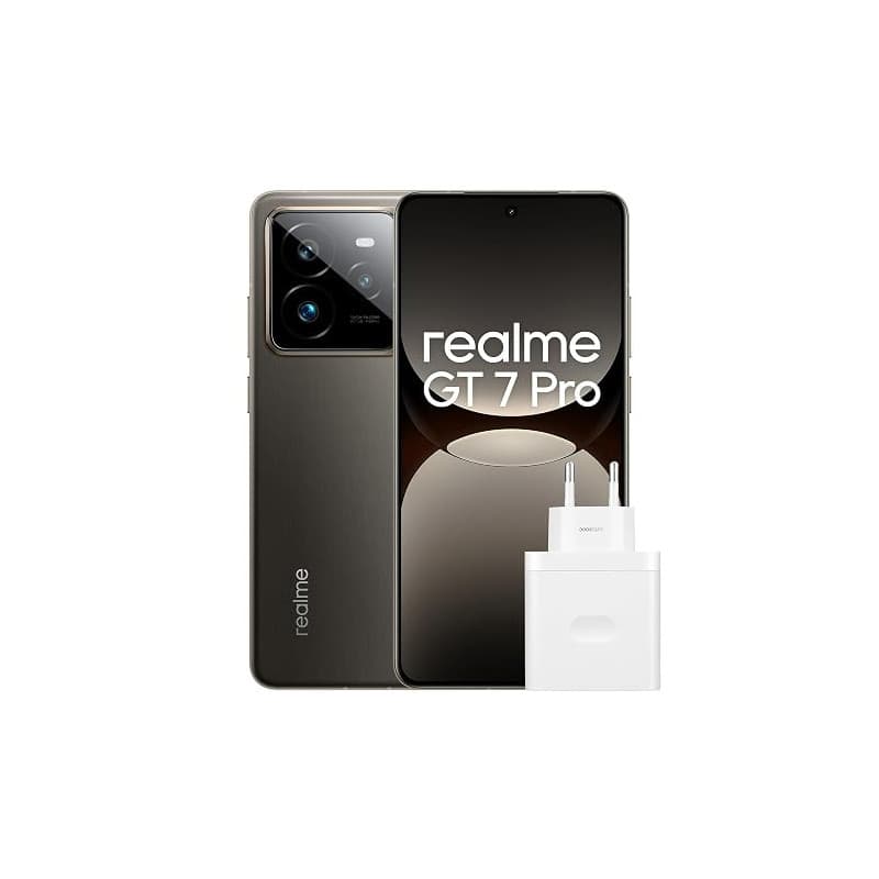 realme GT 7 Pro 5G Smartphone 12+256GB, Chipset Snapdragon® 8 Elite, Appareil Photo instantané Ultra Net avec IA, Écran RealWorl