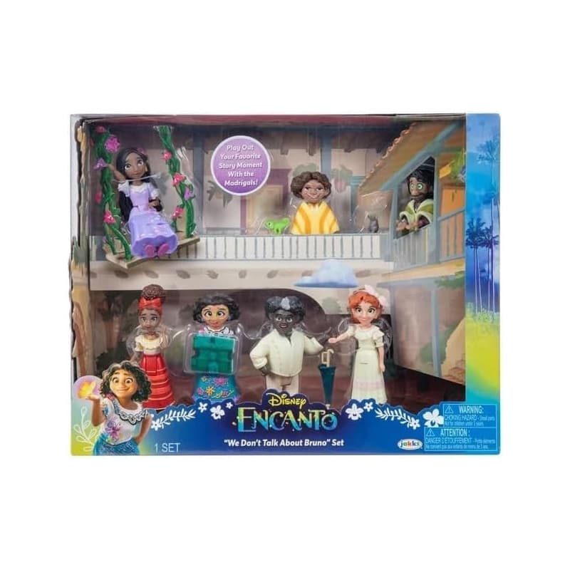 Disney Encanto We Dont Talk About Bruno 3 inch Small Collectible Fashion Doll Set