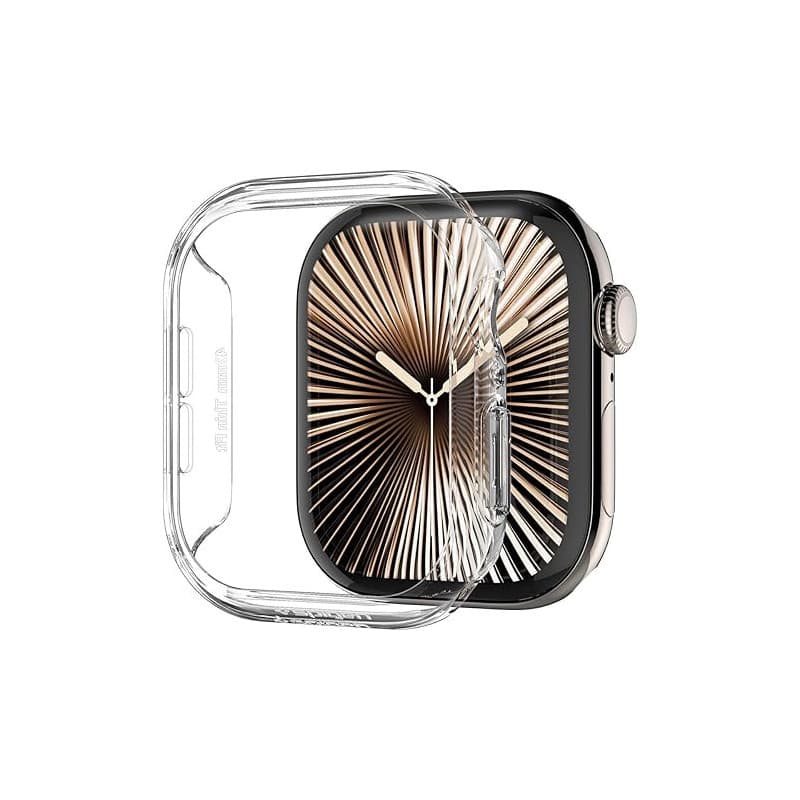 Spigen Thin Fit Coque Compatible avec Apple Watch Series 11/10 42mm (2025/2024) - Transparent
