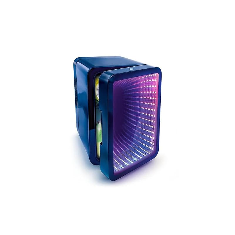 Canal Toys – So Chill – Mini réfrigérateur Infinity LED | 6 canettes (ou 8 mini) - alimentation USB 5 V SELV - porte effet miroi