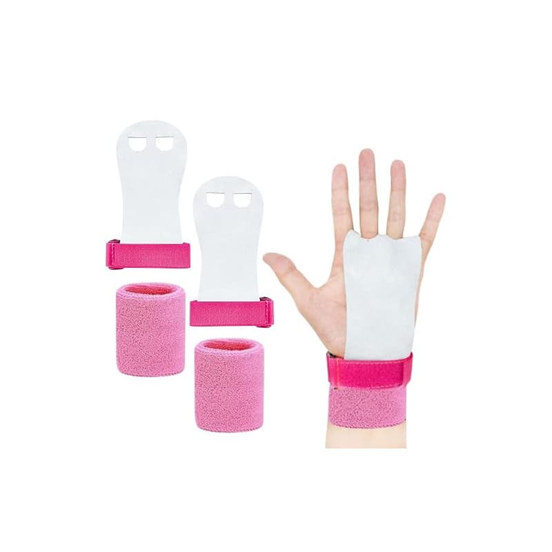 CZ Store ✮Marque Française✮ Paire de manique Gym Enfant/Adulte ✮Garantie A Vie✮ Gants Gym en Cuir en Cuir|4 Tailles 2 Couleurs|P
