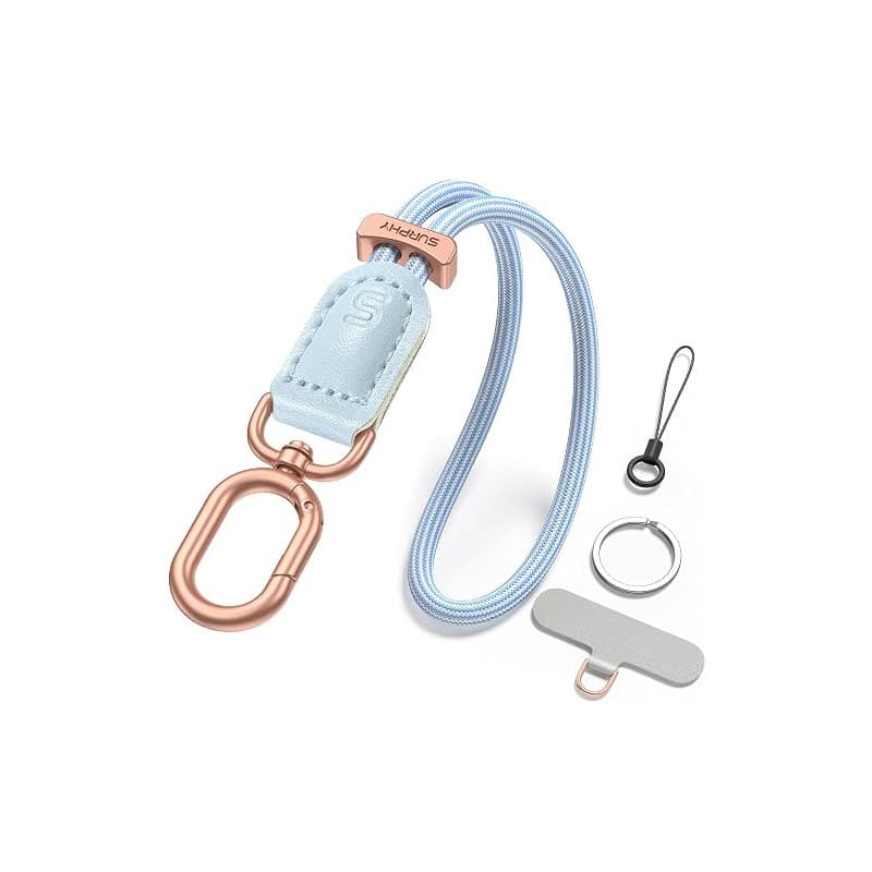 SURPHY Cordon Telephone Portable Multifonctionnelle à la Mode, Lanière de Poignet Réglable Solide et Durable, Dragonne de Lanièr