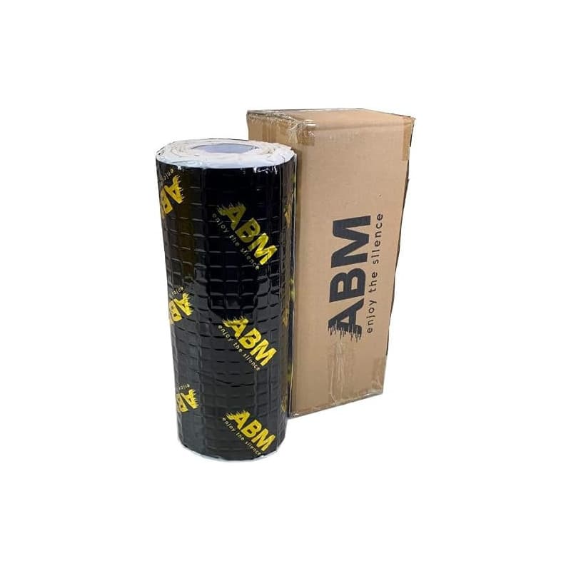 ABM Extreme – Tapis insonorisant pour voiture 2,0 mm (80 mil) 2 m² (21,5 pi²), autocollant, isolation acoustique pour voiture, a