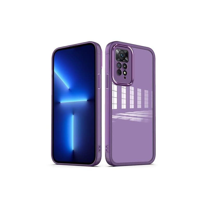 YUXING Coque pour Xiaomi Redmi Note 11 Pro Plus Pro+ 5G Étui Transparente avec Caméra Arrière Protecteur Housse Très Mince et An