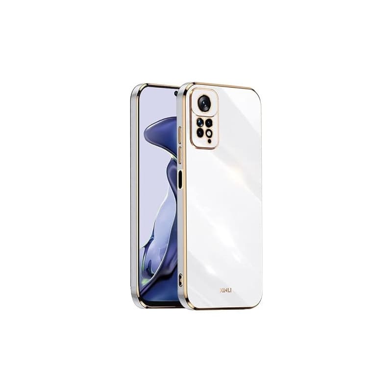 EASSGU [Cadre Galvanisé Coque pour Redmi Note 11 Pro (4G) / 11 Pro 5G / 12 Pro (4G) / 11E Pro (6.67" inches) Etui de Protection