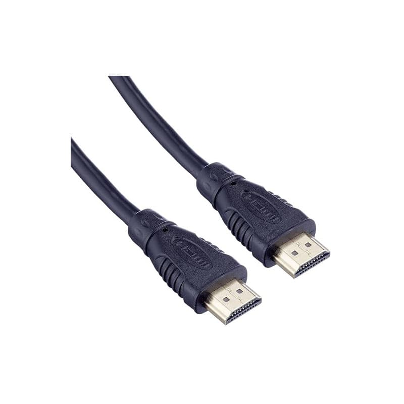 PremiumCord Câble HDMI Haut Débit 4K M/M, 10,2 Gbit/s Avec Ethernet, Compatible Vidéo 4K@30 Hz, Full HD 1080p, Deep Color, 3D, A